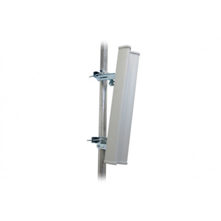 Ubiquiti 2.3-2.7GHz AirMax Base Station Sectorized Antenna 15dBi 120 deg For RocketM2, Mounting Accessories& Bbrackets Includ