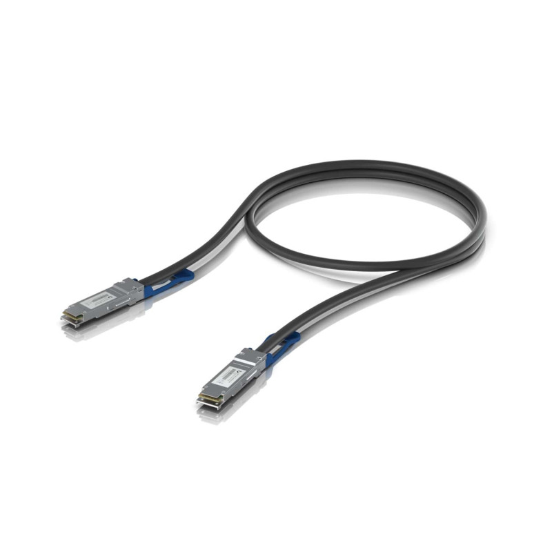 Ubiquiti 100G Direct Attach Cable, Cable length 0.5m, 10-Pack QSFP28 Direct Attach Cable With A 100 Gbps Max Data Rate