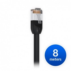 Ubiquiti UniFi Patch Cable Outdoor 8M Black, Single Unit...