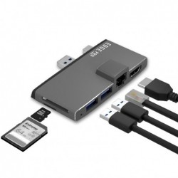 mbeat®  Edge Pro Multifunction USB- C Hub for Microsoft...