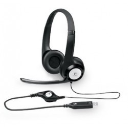 Logitech H390 USB Headset Adjustable,USB,2 Years Noise...