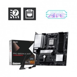 MSI PRO B850M-A WIFI, AM5, 4x DDR5 256GB, 1x HDMI, 1x...