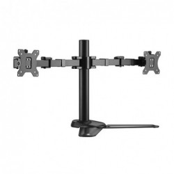 Brateck Dual Free Standing Monitors Affordable Steel...
