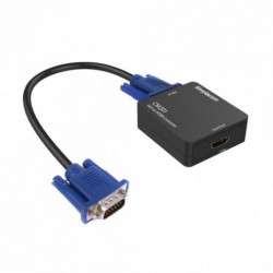 Simplecom CM201 Full HD 1080p VGA to HDMI Converter with...