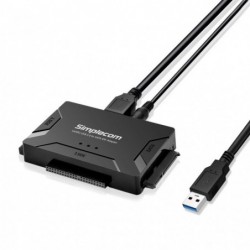 Simplecom SA492 USB 3.0 to 2.5', 3.5', 5.25' SATA IDE...