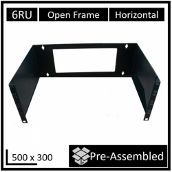 LDR Open Frame 6U Wall Mount Frame (500mm x 300mm) -...