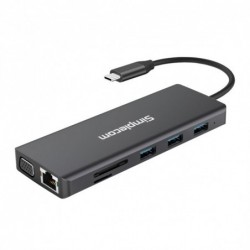 Simplecom CHN612 USB-C 12-in-1 Multiport Docking Station...