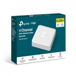 TP-Link VIGI NVR1104H-4P 4 Channel PoE  Network Video...