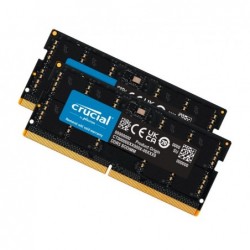 Crucial 32GB (2x16GB) DDR5 SODIMM 5600MHz CL46 Notebook...