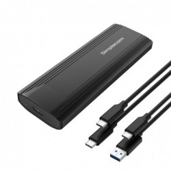 Simplecom SE504v2 NVMe / SATA Dual Protocol M.2 SSD USB-C...