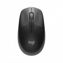Logitech M190 Full-Size Wireless Mouse - Charcoal