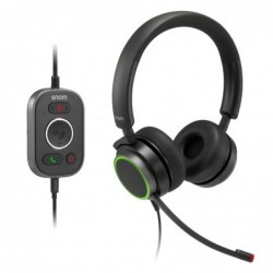 SNOM A330D Headset, Wired Duo, HD Audio Quality, Remote...