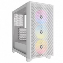 Corsair 3000D RGB AIRFLOW Mid-Tower PC Case - White, ATX,...