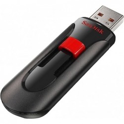 SANDISK CRUZER GLIDE USB 2.0 FLASH DRIVE 64GB...