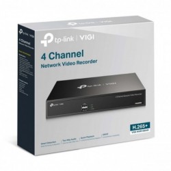 TP-Link VIGI NVR1004H VIGI 4 Channel Network Video...