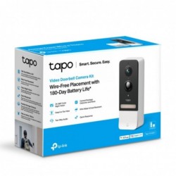 TP-Link Tapo D230S1 Smart Battery Video Doorbell, 2K 5MP...