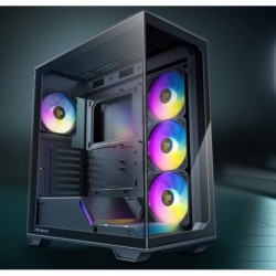 Antec C3 ARGB Black ATX,  270 Degrees View, 4x ARGB PWM...