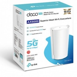 TP-Link Deco X80-5G(1-pack) 5G AX6000 Whole Home Wi-Fi 6...
