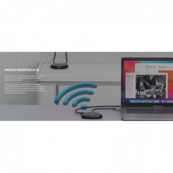 Verbatim 4K Wireless USB-C HDMI Adapter Dongle -Share My...