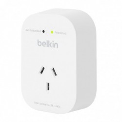 Belkin SurgePro 1-Outlet Surge Protection - White...