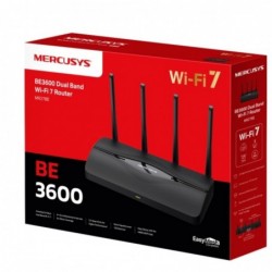 Mercusys MR27BE BE3600 Dual Band Wi-Fi 7 Router (WIFI7)...