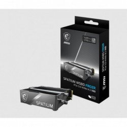 MSI SPATIUM M580 PCIe 5.0 NVMe M.2 FROZR 2TB, 4GB LPDDR4,...