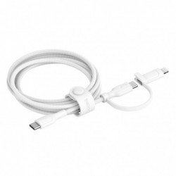 Belkin BoostCharge Pro 2-in-1 USB-C to USB-C/ Lightning...