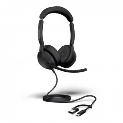 Jabra Evolve2 50, USB C/A MS Stereo Headset, Bluetooth®,...