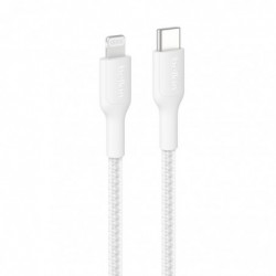 Belkin BoostCharge Pro Braided Lightning to USB-C Cable...