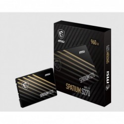 MSI SPATIUM S270 SATA 2.5' 480GB,  PHISON S11, 3D NAND,...