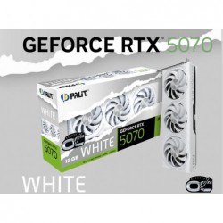 PALIT RTX5070 WHITE OC 12GB GDDR7 192bit 3-DP HDMI...