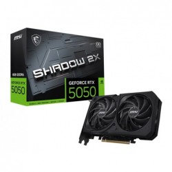MSI nVidia GeForce RTX 5050 8G SHADOW 2X OC, Boost: 2602...