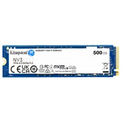 Kingston SNV3S NV3 500G PCle 4.0x4 NVMe M.2 2280 Gen4 SSD...