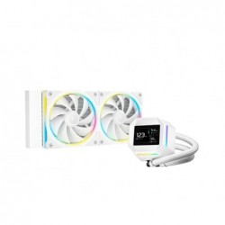 DeepCool LM240 WH ARGB Liquid Cooler With Mini LCD Screen...
