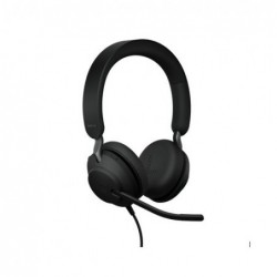 Jabra Evolve2 40 SE Wired USB-CA UC Stereo Headset, 360°...