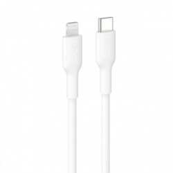 Belkin BoostCharge Lightning to USB-C Cable (1M) - White...