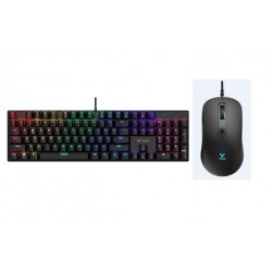RAPOO V128S Backlit Mechanical Gaming Keyboard & Optical...