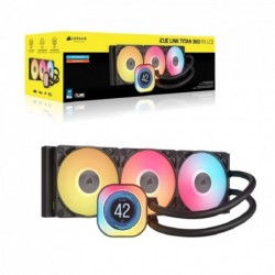 Corsair iCUE LINK TITAN 360 RX LCD Liquid CPU Cooler -...