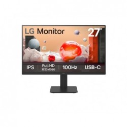 LG 27' IPS Full HD monitor with USB-C, 1920x1080, 100Hz,...