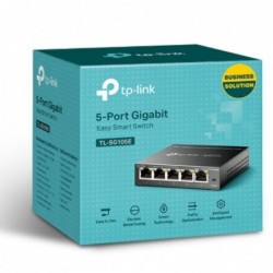 TP-Link TL-SG105E 5-Port Gigabit Desktop Easy Smart...