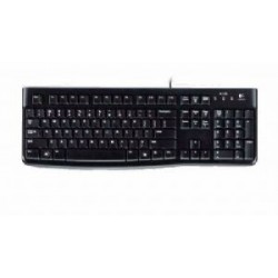 Logitech K120 Wired Keyboard Quiet typing Spill-resistant...