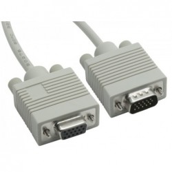 8Ware VGA Extension Cable 3m - 15 pins Male to 15 pins...