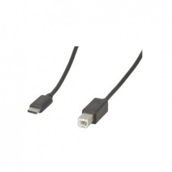 8Ware USB-B to USB-C Cable 1m Type-C to B Male to Male -...