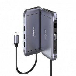 mbeat® Elite X9 9-in-1 Multifunction USB-C Docking...