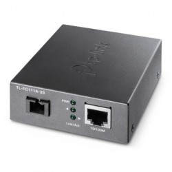 TP-Link TL-FC111A-20 10/100 Mbps WDM Media Converter -...