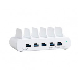 Oxhorn PoverDelivery150W 5 Port (A C) Fast Charging Dock...