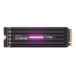 Crucial T710 2TB PCIe Gen5 NVMe 2280 SSD w Heatsink -...