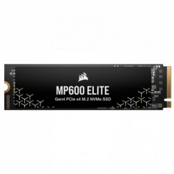 Corsair MP600 ELITE 2TB PCIe Gen4 x4 NVMe 1.4 M.2 SSD,...