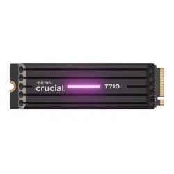 Crucial T710 1TB PCIe Gen5 NVMe 2280 SSD w Heatsink -...