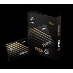 MSI SPATIUM S270 SATA 2.5' 960GB,  PHISON S11, 3D NAND,...